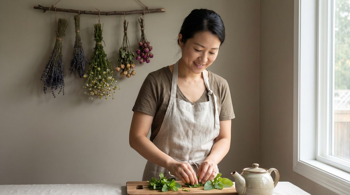 香蕉视频草本茶饮制作视频教程，女性生活技能视频分享，疗愈生活场景，hre16nm.cn