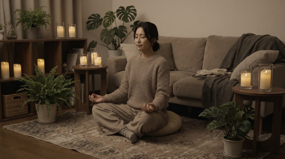 香蕉视频冥想入门视频演示，女性情绪疗愈生活视频，内在修复场景，hre16nm.cn